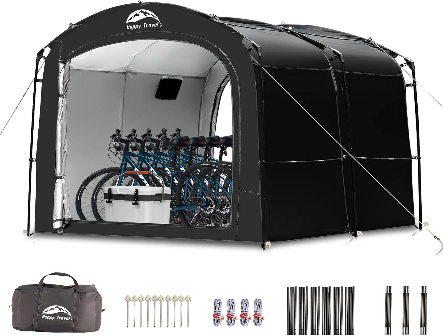 Discount Travel Bike Storage Shed Tent, Waterproof Portable Bicycle Cover Shed