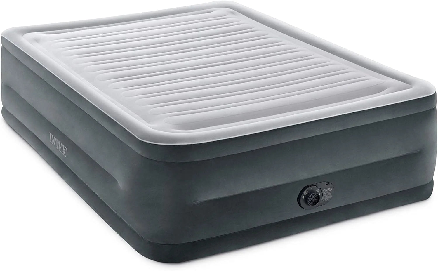 Discount 64417ED 22in Queen Dura-Beam Comfort Plush High-Rise Inflatable Air Mattress with Built in Pump for Travel - Image 2
