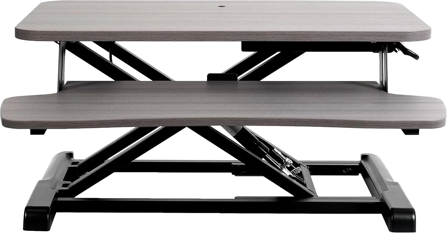Discount 32 inch Desk Converter, K Series, Height Adjustable Sit to Stand Riser, DESK-V000K - Image 19