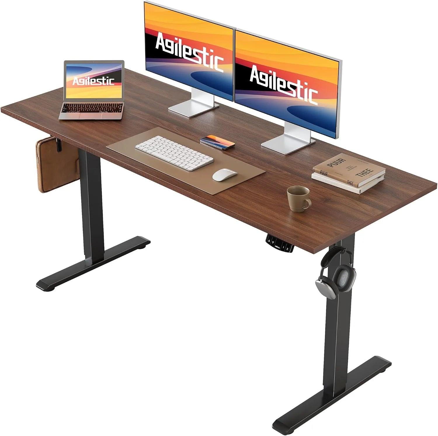 Discount Electric Standing Desk, 48 x 24 Inches Height Adjustable Desk - Image 30