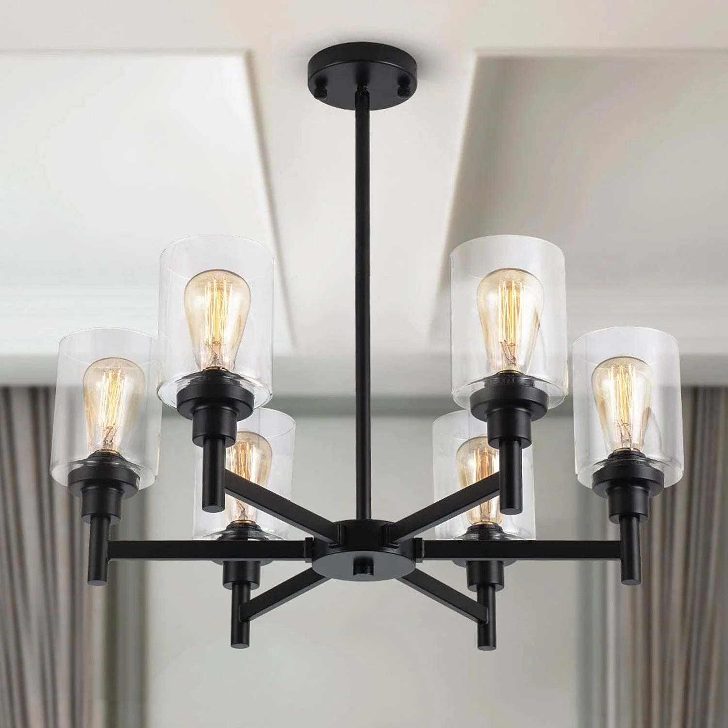 Discount Chandelier, 6 Light - Image 8