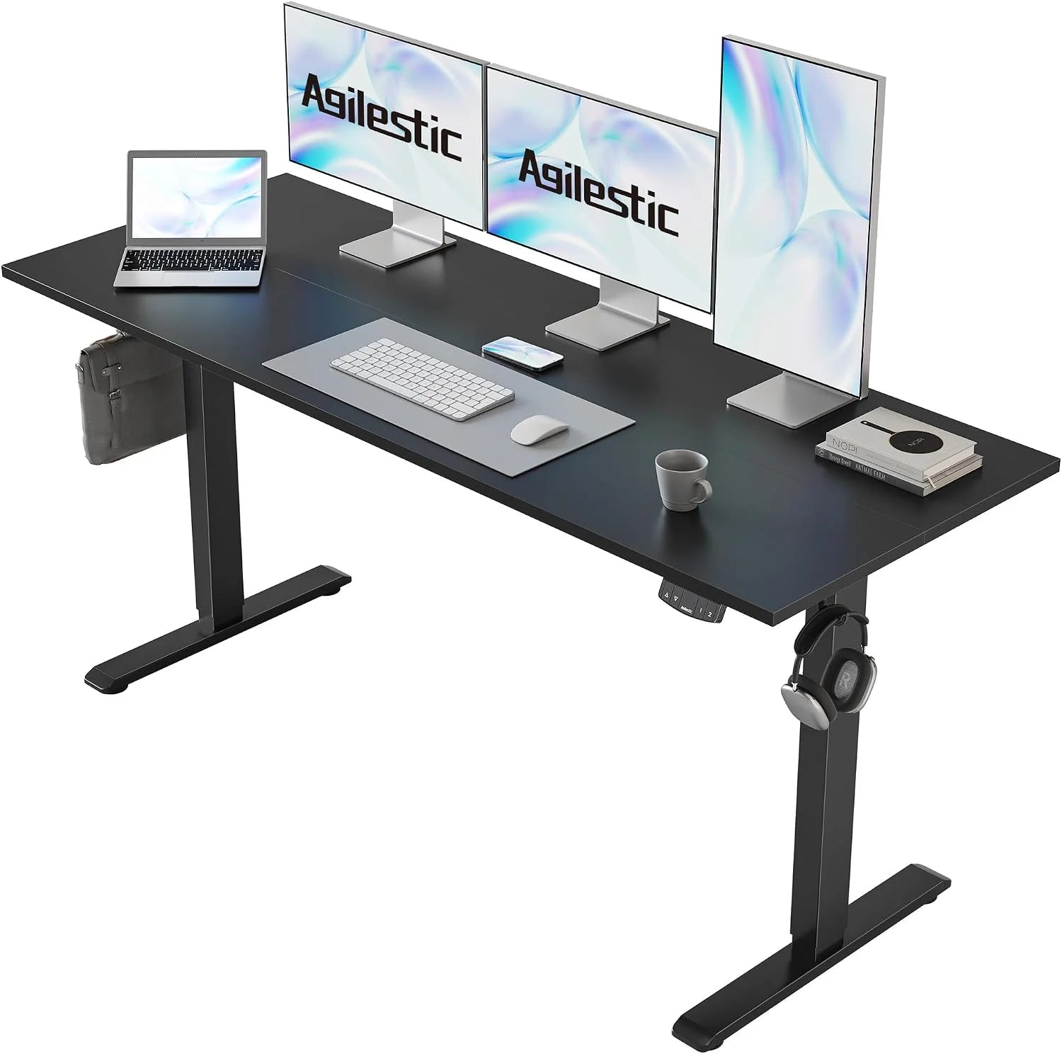 Discount Electric Standing Desk, 48 x 24 Inches Height Adjustable Desk - Image 2