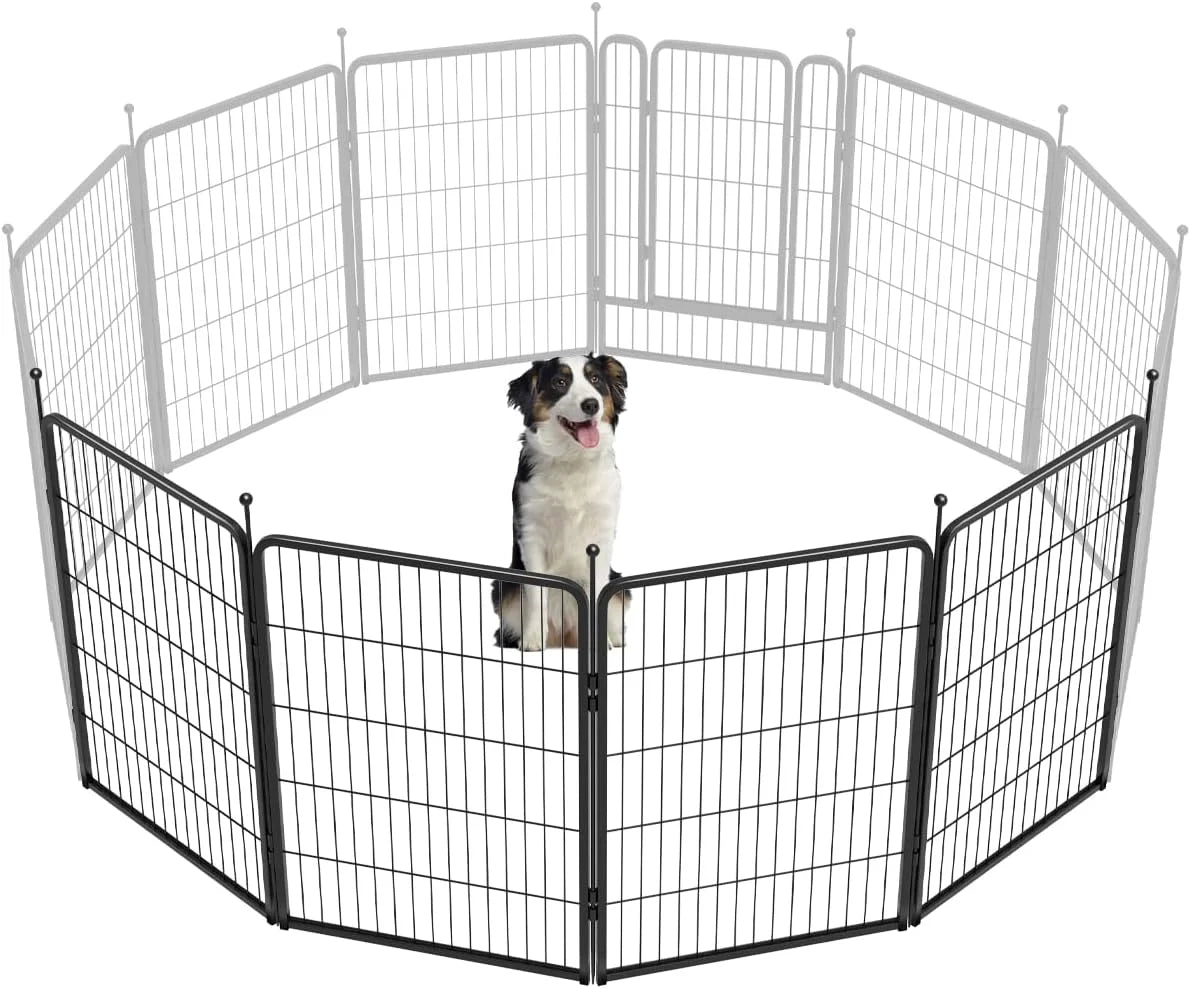 Discount Rollick Dog Playpen, Indoor, 24 H, 8 Panels - Image 87