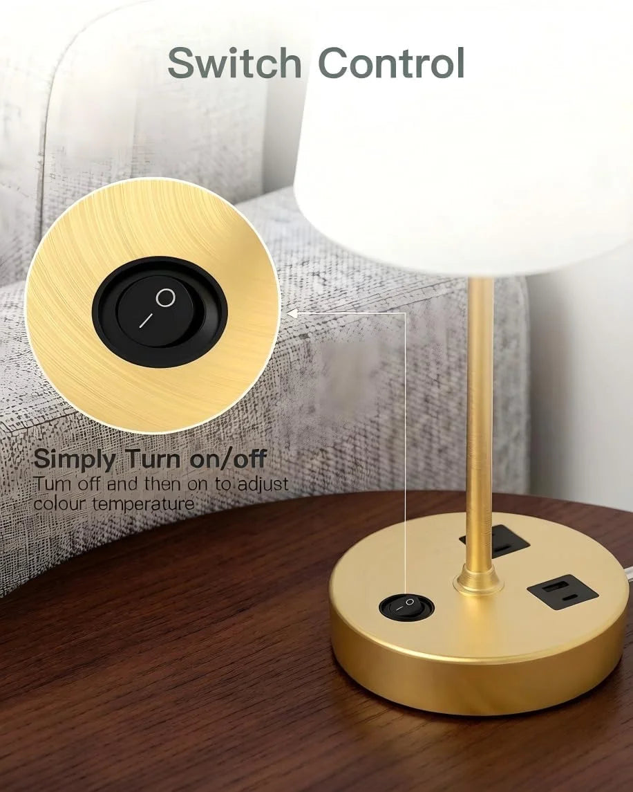 Discount Addtam Bedroom Table Lamp, Dimmable - Image 4