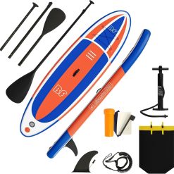Discount Bifanuo Inflatable Stand Up Paddle Board with SUP Accessories & Backpack. Paddle Boards for Adults. Non-Slip Deck