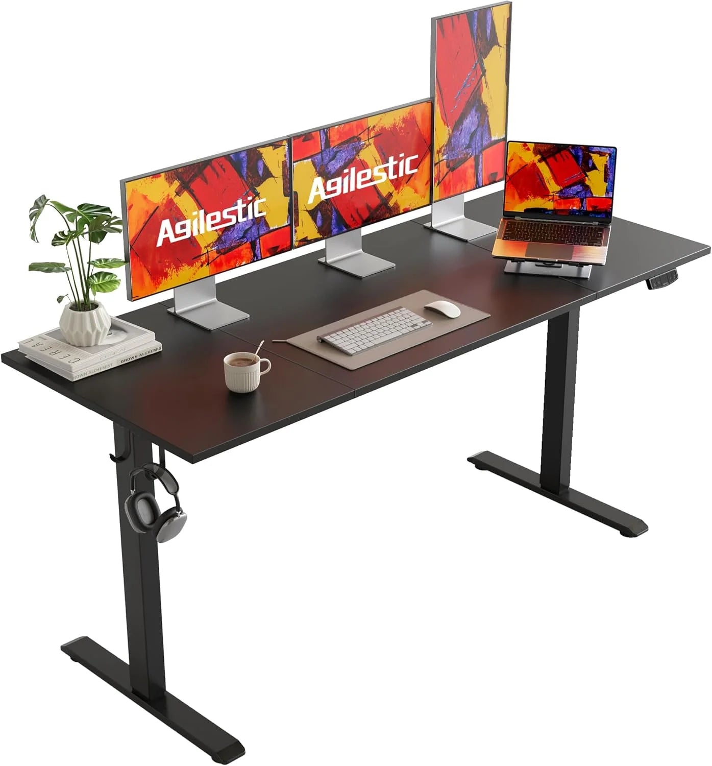 Discount Electric Standing Desk, 48 x 24 Inches Height Adjustable Desk - Image 13