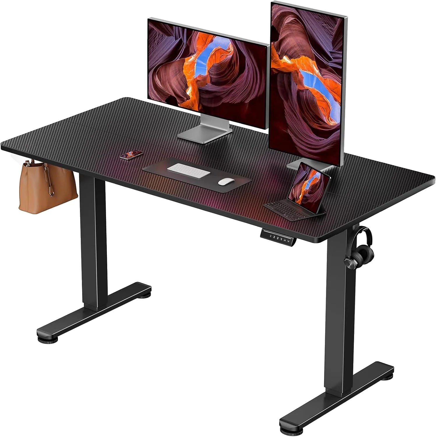 Discount Height Adjustable Electric Standing Desk, 48 x 24 Inches Sit Stand up Desk - Image 9