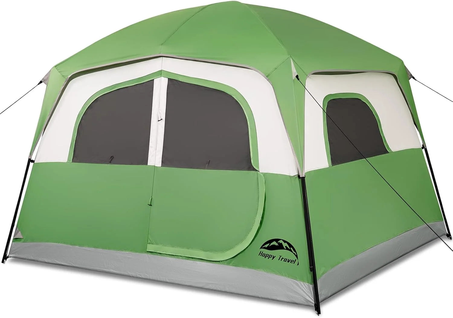 Discount Travel Tent 6 Person Tents for Camping, Waterproof Easy Setup Camping Tent with Rainfly - Image 4