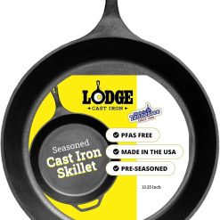 Alternative view of Discount Seasoned Cast Iron Skillet Set 8, 10.25 & 12 Inches