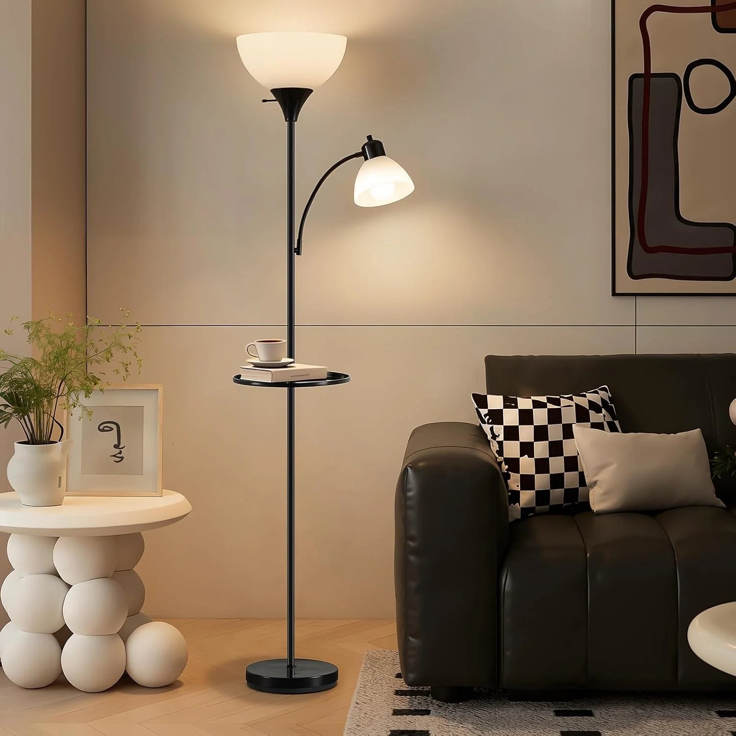 Discount Luvkczc Floor Lamp, Bulb Included, Industrial Lamps for Living Room - Image 3