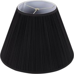 Alternative view of Discount Aspen Creative 38001A Collapsible Traditional Handsewn Bell Shape Spider Construction Lamp Shade in Wheat