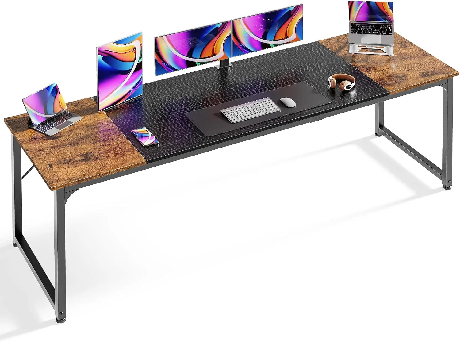 Discount Computer Desk, 55 Inch Home Office Desk - Image 15