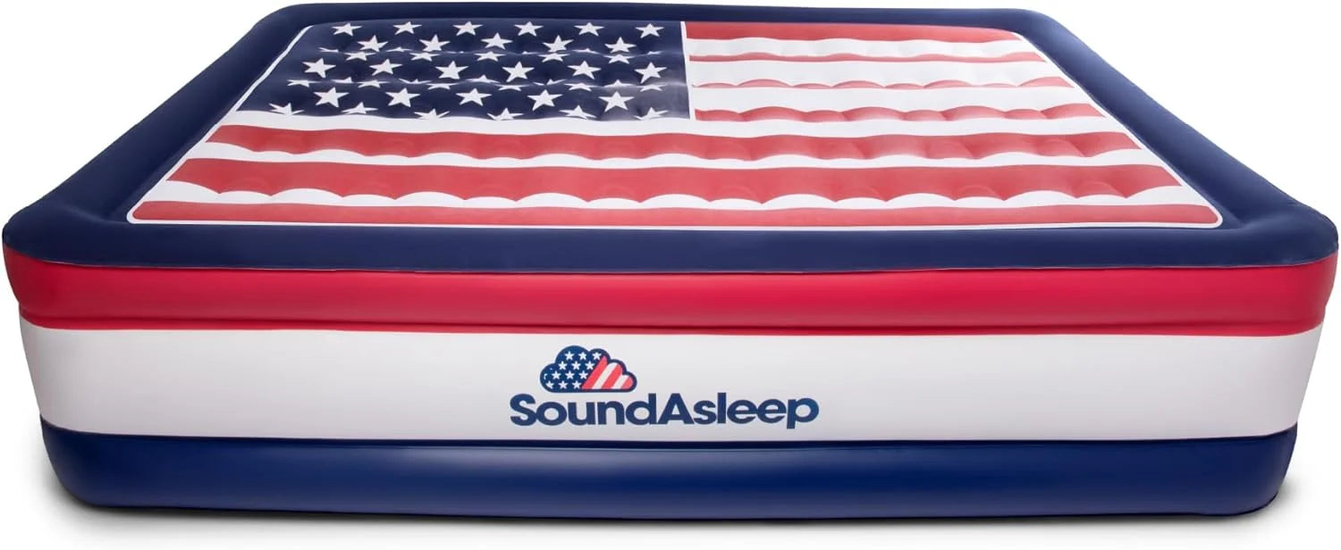 Discount Dream Series Luxury Air Mattress with ComfortCoil Technology & Built-in High Capacity Pump for Home - Image 4