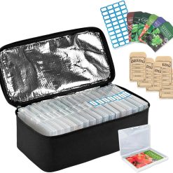 Alternative view of Discount 26 Slot Seed storage Organizer Box Hold 80 to 100 seed packets