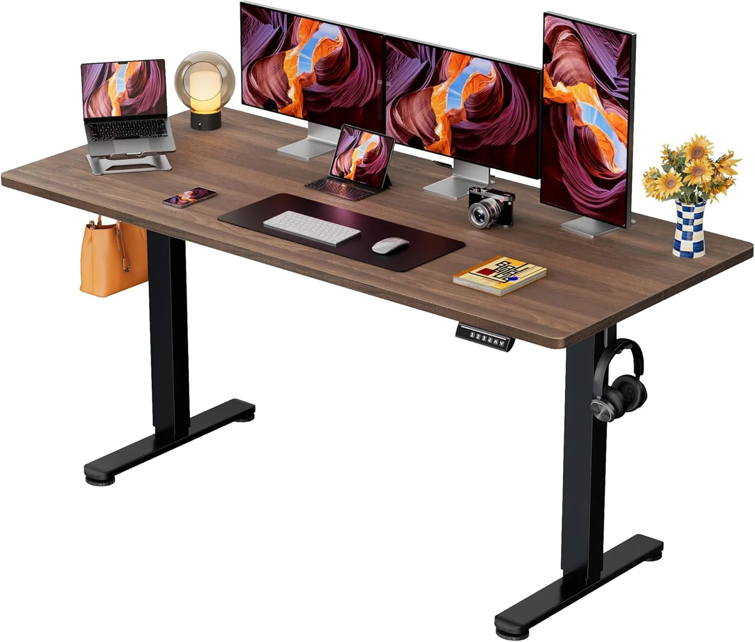 Discount Height Adjustable Electric Standing Desk, 48 x 24 Inches Sit Stand up Desk - Image 48