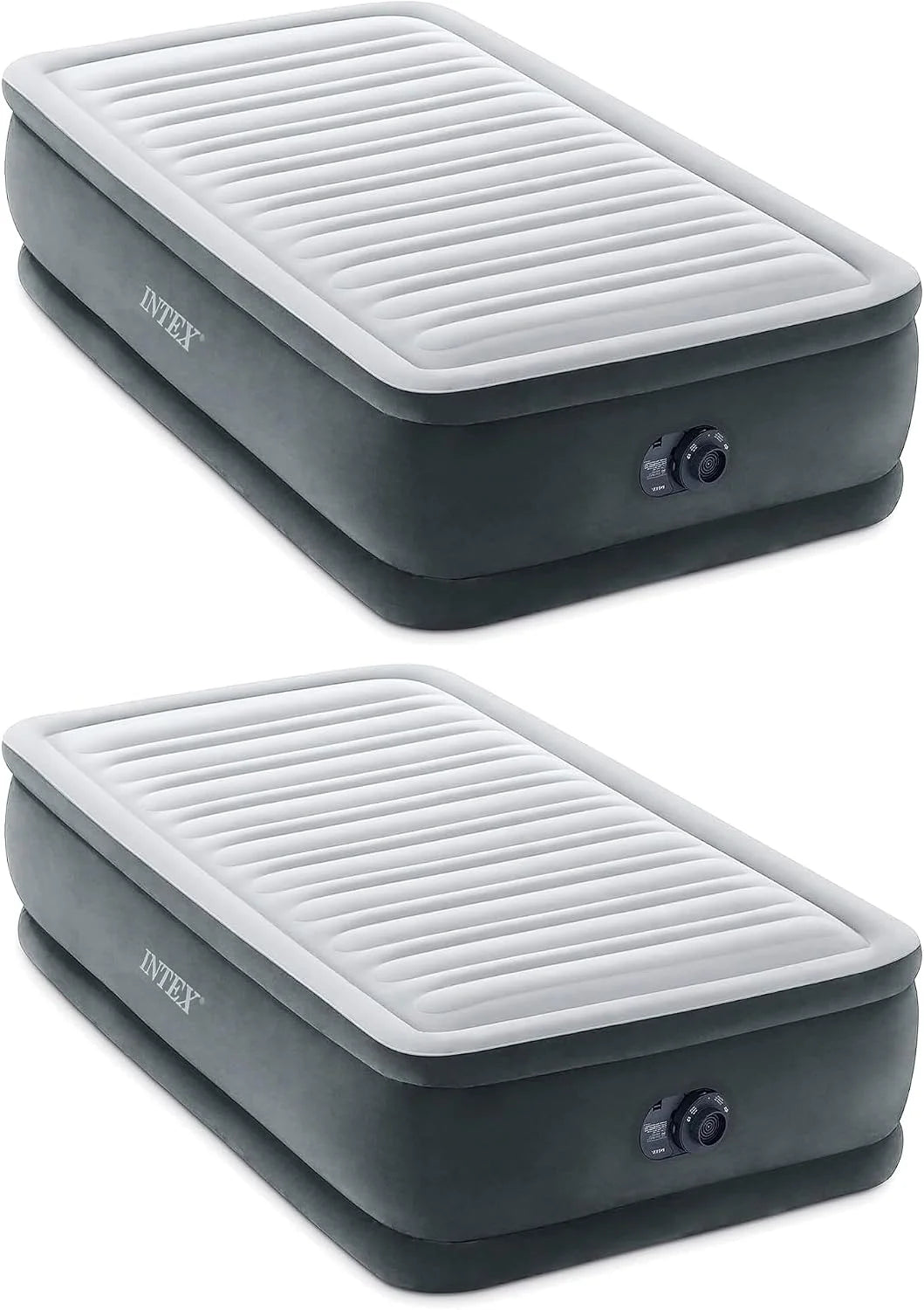 Discount 64417ED 22in Queen Dura-Beam Comfort Plush High-Rise Inflatable Air Mattress with Built in Pump for Travel - Image 3