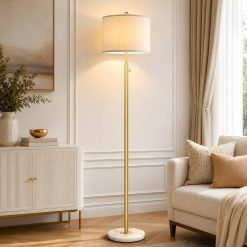 Alternative view of Discount Nintiue Dimmable Gold Floor Lamp
